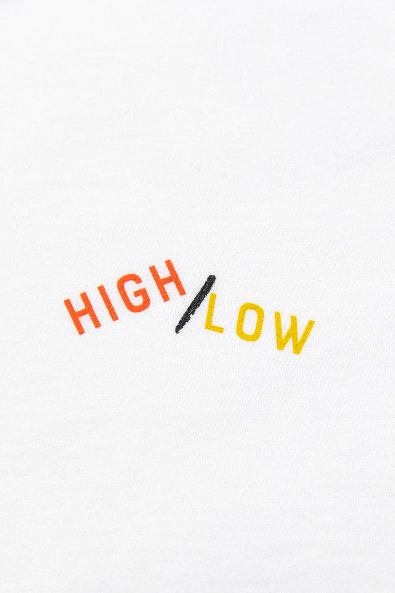 High/Low Baseball Tee