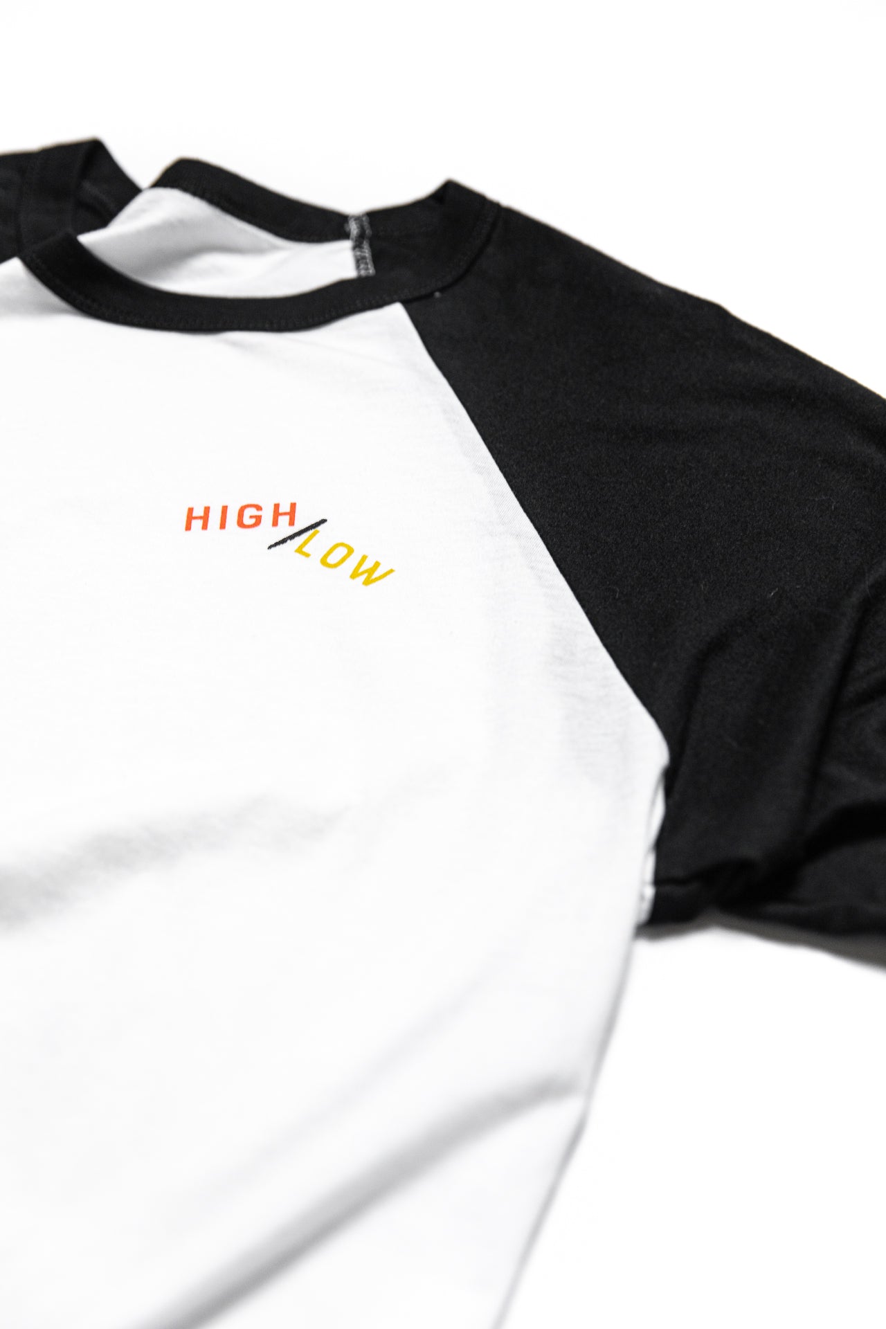 High/Low Baseball Tee