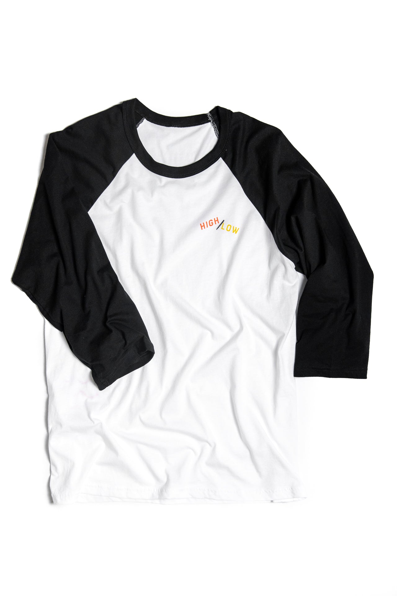 High/Low Baseball Tee