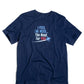 HIGH-pie "I feel the Need For Pie" Navy Tee